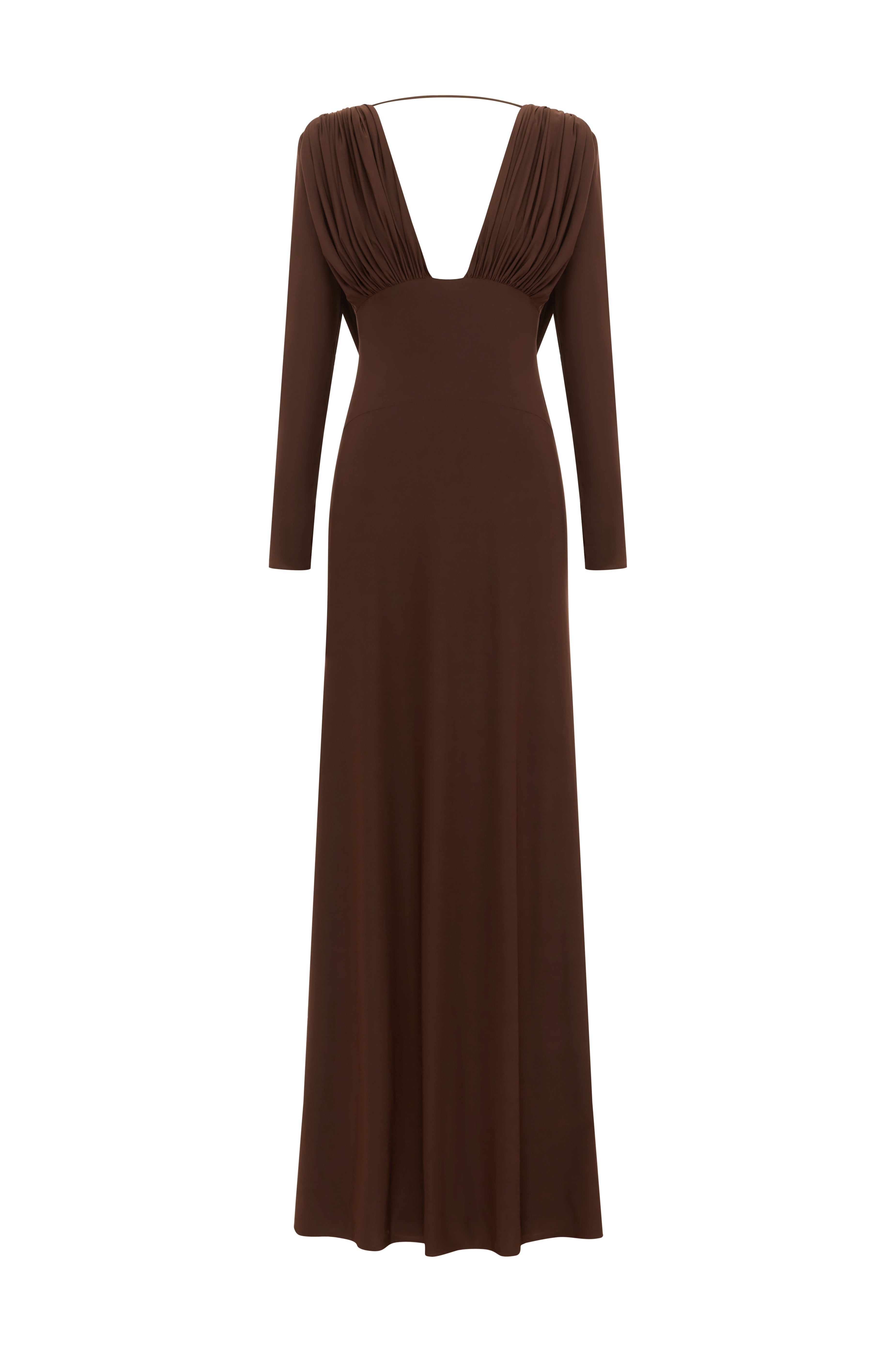 LUCIA VESTIDO DE CACAO