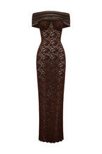 VESTIDO MILÁN DE CHOCOLATE