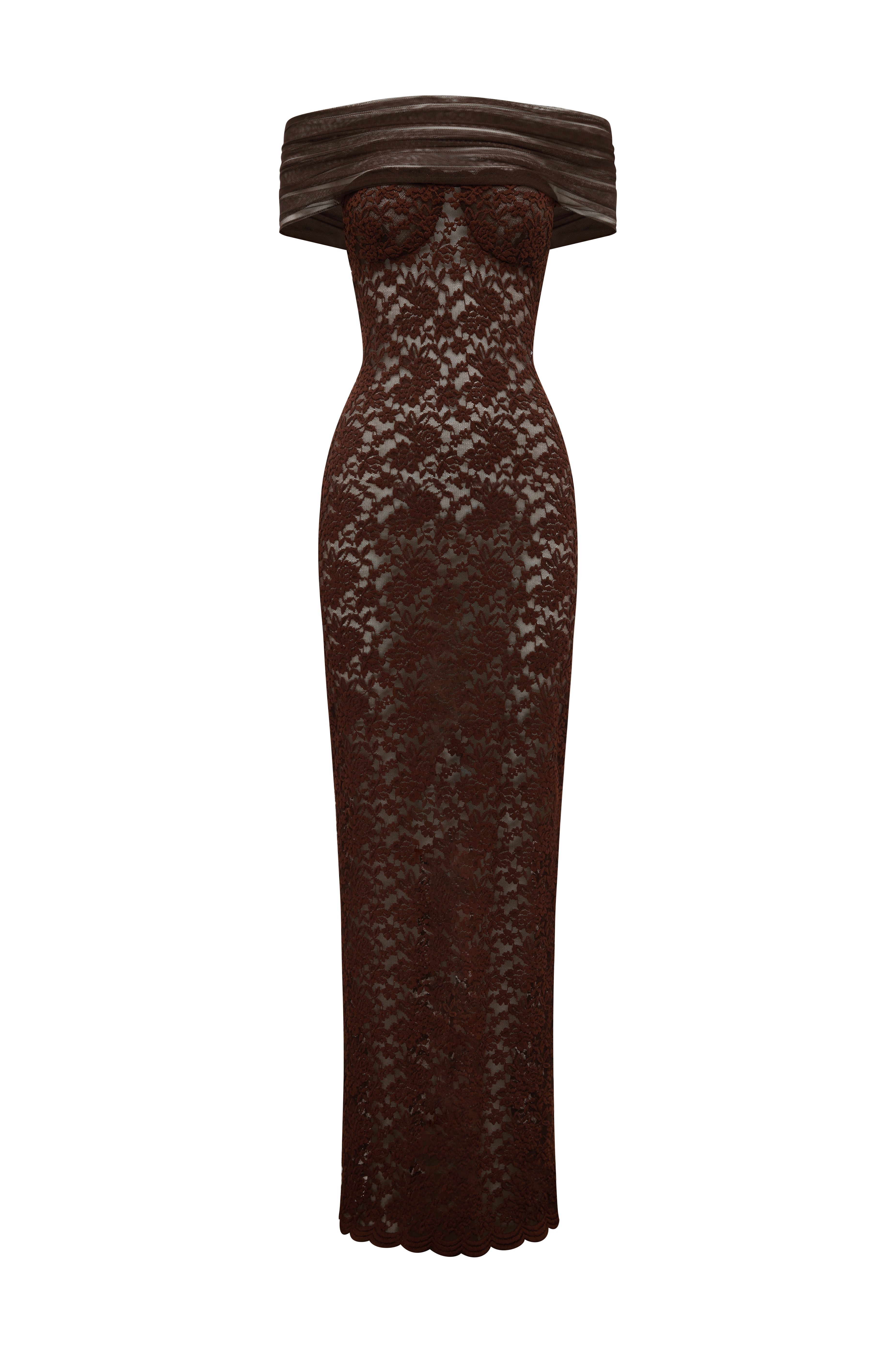 VESTIDO MILÁN DE CHOCOLATE