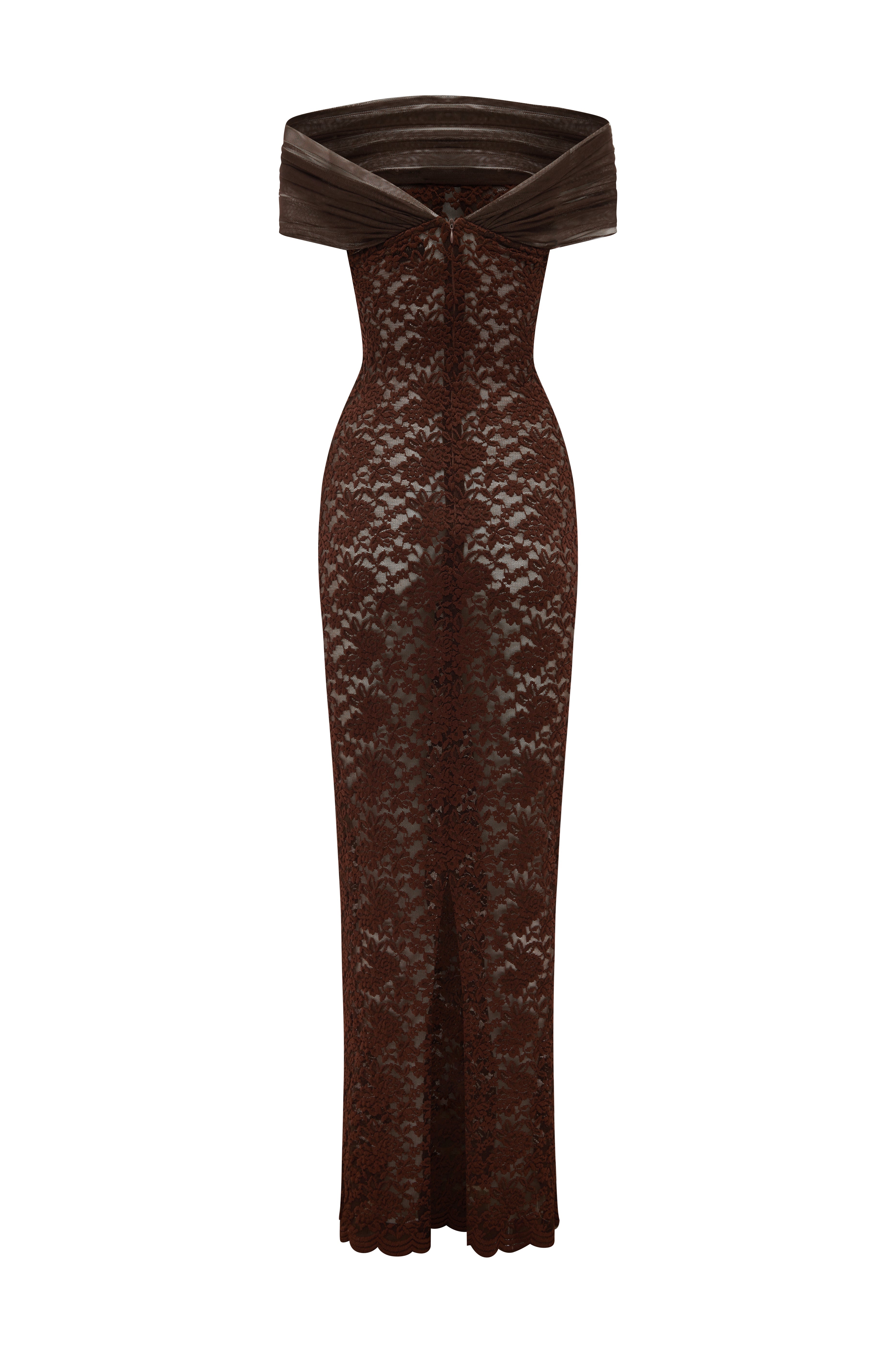 VESTIDO MILÁN DE CHOCOLATE