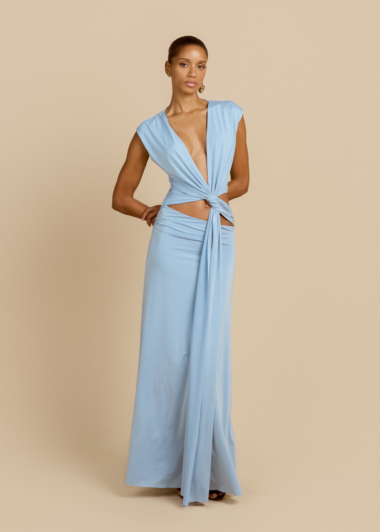 VESTIDO DE JADE AZUL