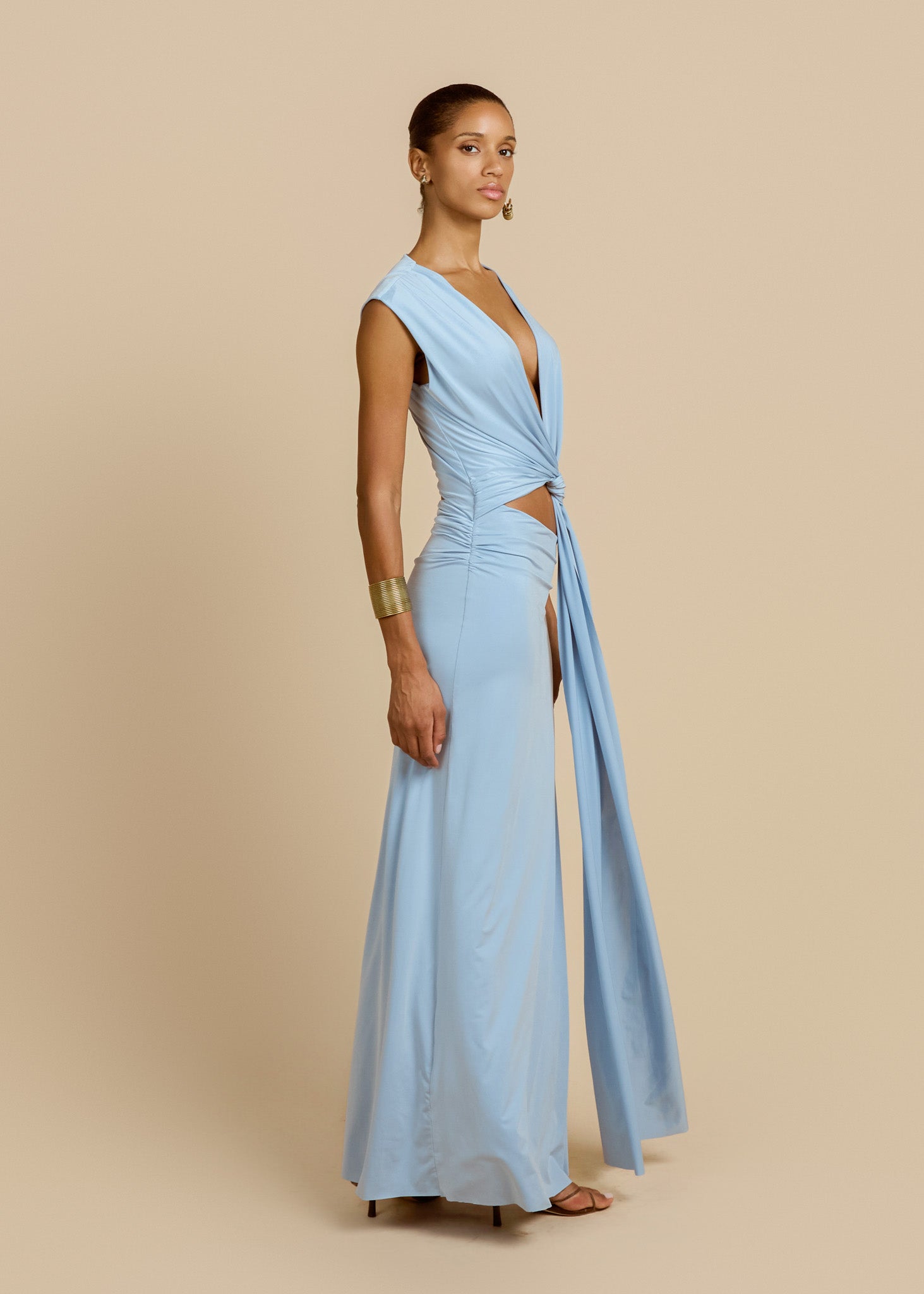 VESTIDO DE JADE AZUL