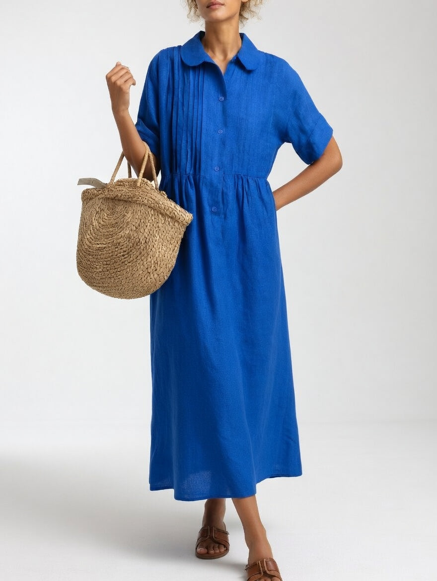 Lysandra | Vestido camisero ligero de verano