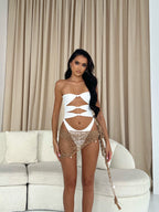 TRAJE DE BAÑO CON NUDO