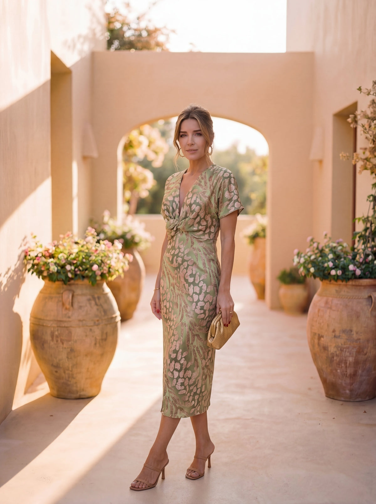 Vestido Midi Copper | Vestido de Verano para Mujer