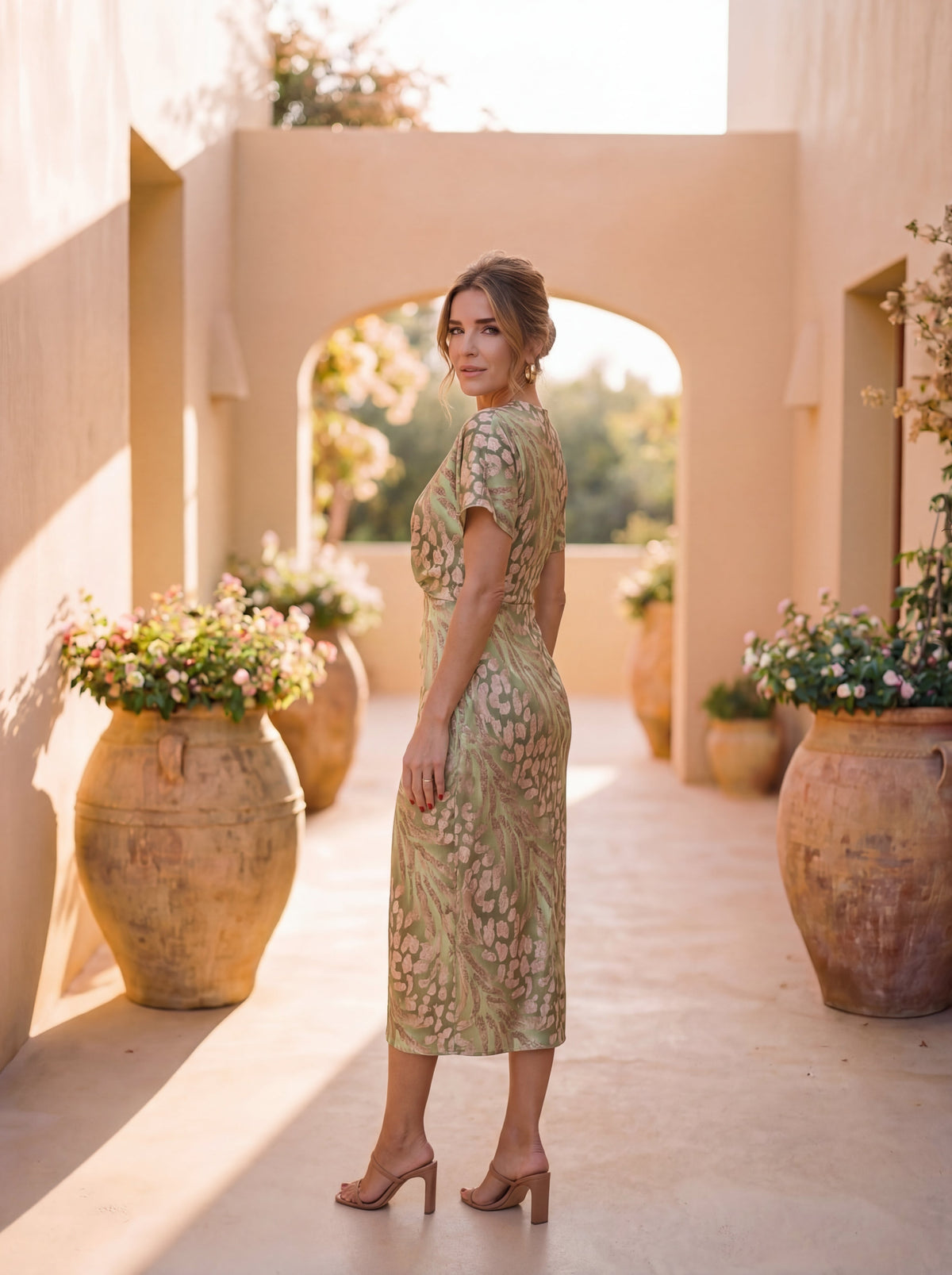 Vestido Midi Copper | Vestido de Verano para Mujer