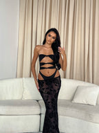 TRAJE DE BAÑO CON NUDO