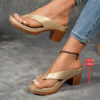 Clara - Sandalias: elegancia y comodidad