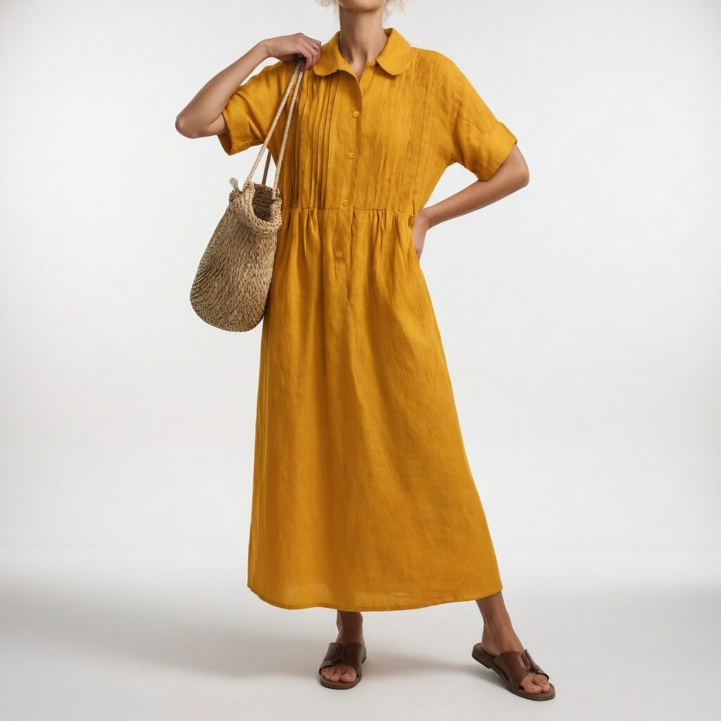Lysandra | Vestido camisero ligero de verano