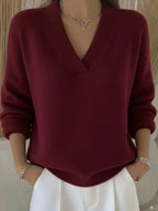 Vivelle™ | Jersey Relajado de Cuello en V
