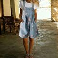 Judy | Mono vaquero vintage con estampado floral