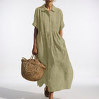 Lysandra | Vestido camisero ligero de verano