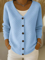 Laverne™ | Cárdigan Acolchado con Botones