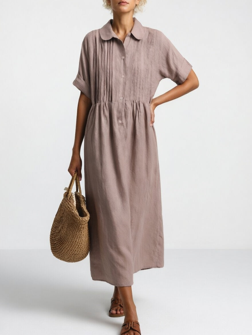 Lysandra | Vestido camisero ligero de verano