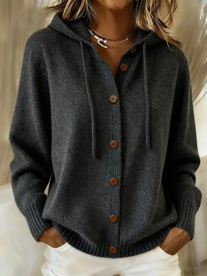 Brenda™ | Sudadera Cárdigan Acogedora con Botones