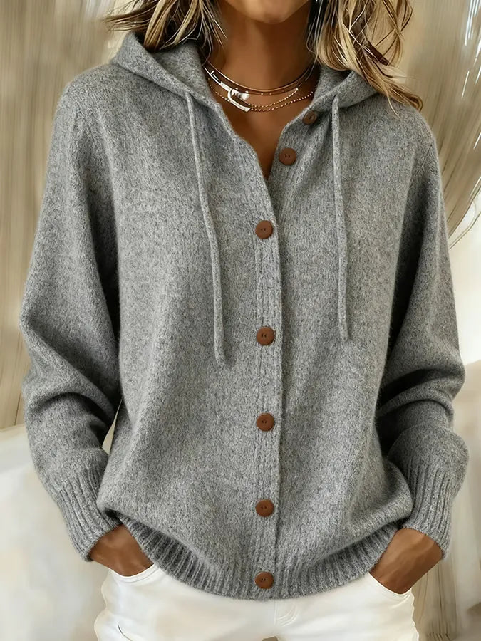 Brenda™ | Sudadera Cárdigan Acogedora con Botones