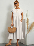 Gabrielle | Vestido midi fluido con elegancia atemporal