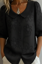 ELEGANTE BLUSA FLORAL