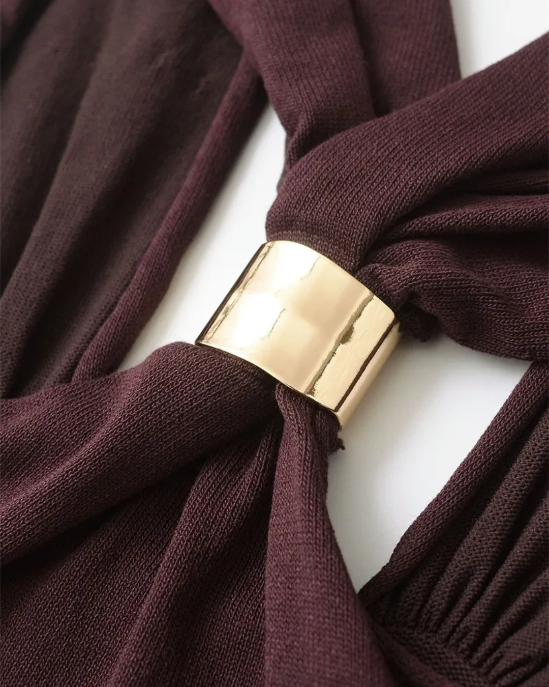 KANDORA | Top Halter Color Moca