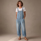 Mae | Peto vintage de algodón suave con efecto vaquero