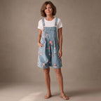 Judy | Mono vaquero vintage con estampado floral