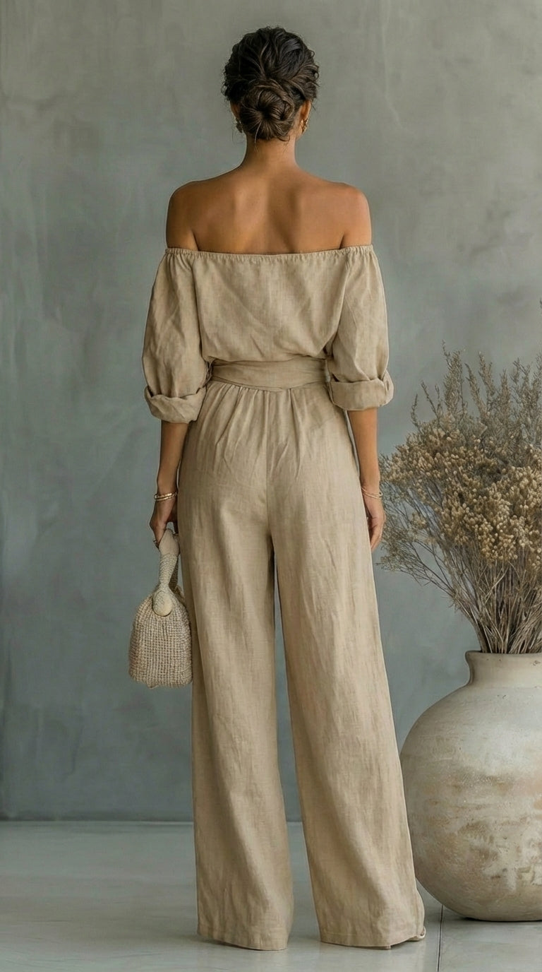 CONJUNTO EXCLUSIVO CON EFECTO LONA PARA UN VERANO CON ESTILO