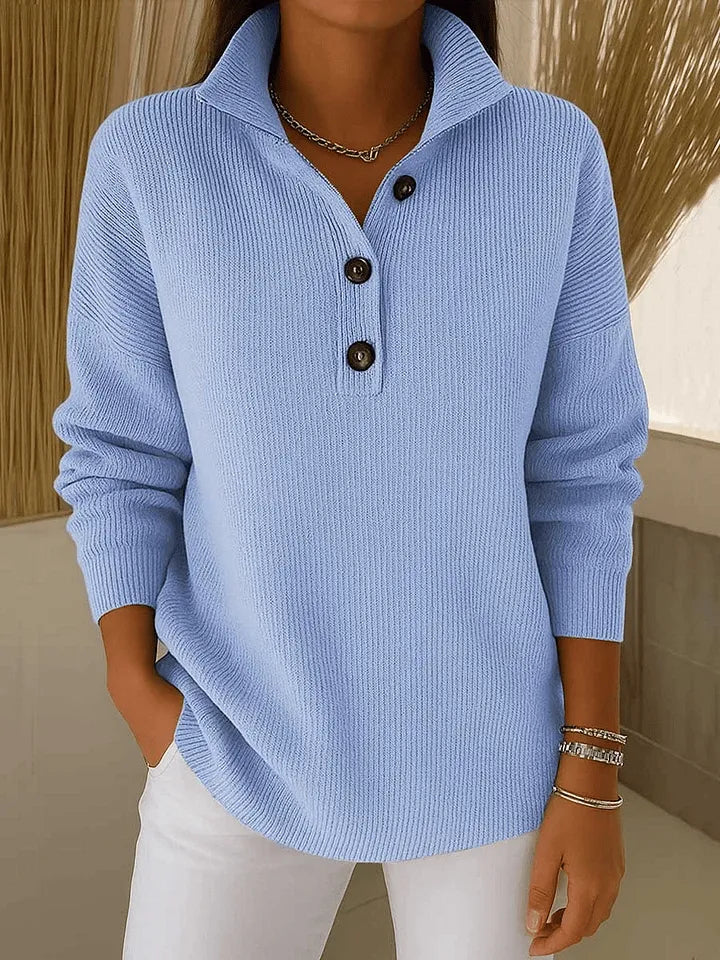 Florence™ | Jersey Polo de Cuello en V