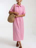 Lysandra | Vestido camisero ligero de verano