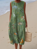 Hope | Vestido Midi Bosque