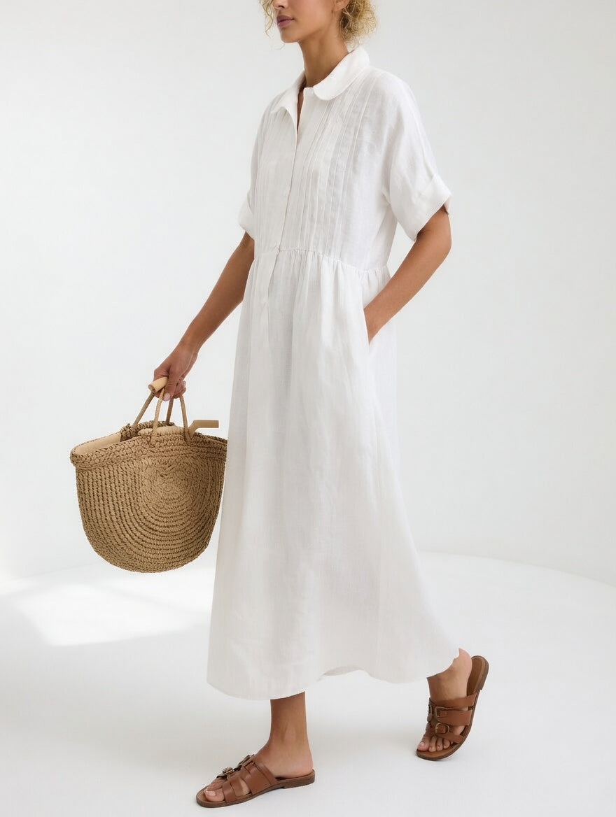 Lysandra | Vestido camisero ligero de verano