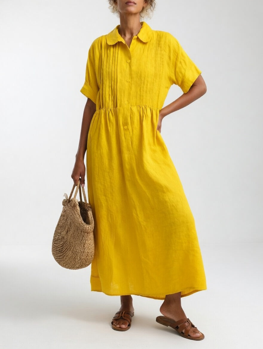 Lysandra | Vestido camisero ligero de verano