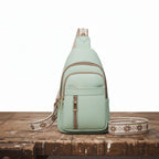 Bolso bandolera de inspiración retro