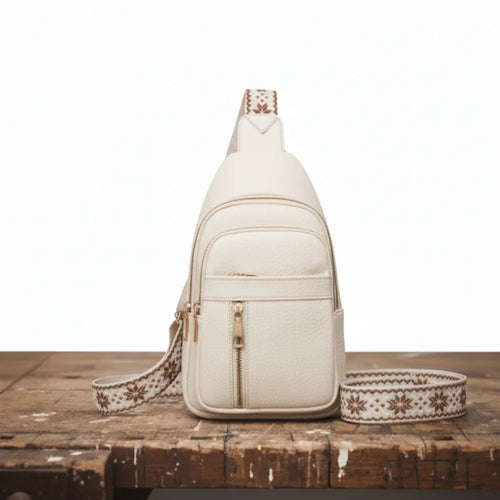 Bolso bandolera de inspiración retro