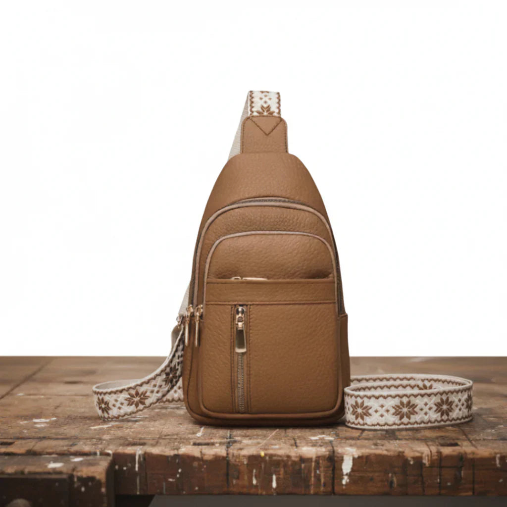 Bolso bandolera de inspiración retro