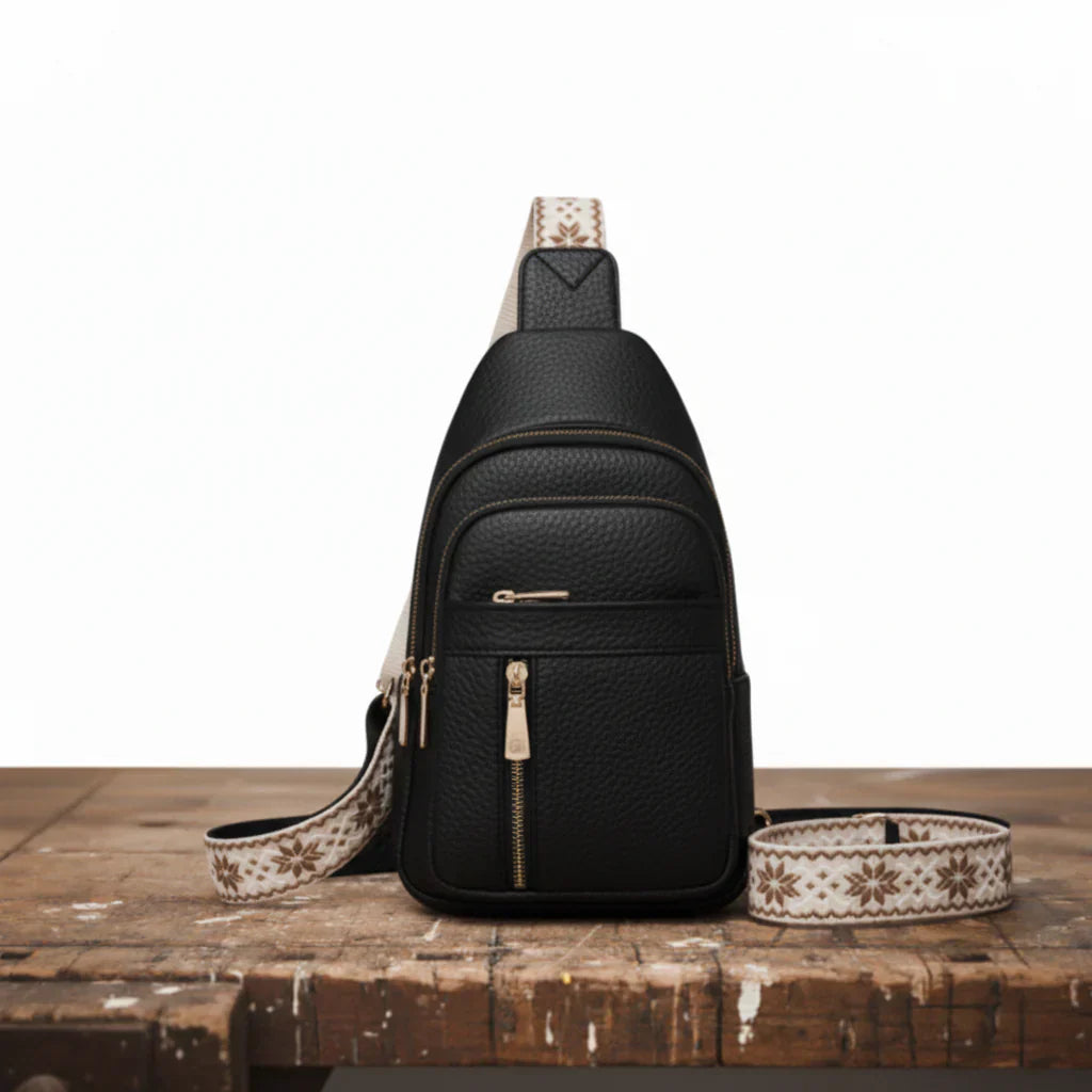 Bolso bandolera de inspiración retro