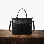 Alba | Bolso de cuero con doble bolsillo