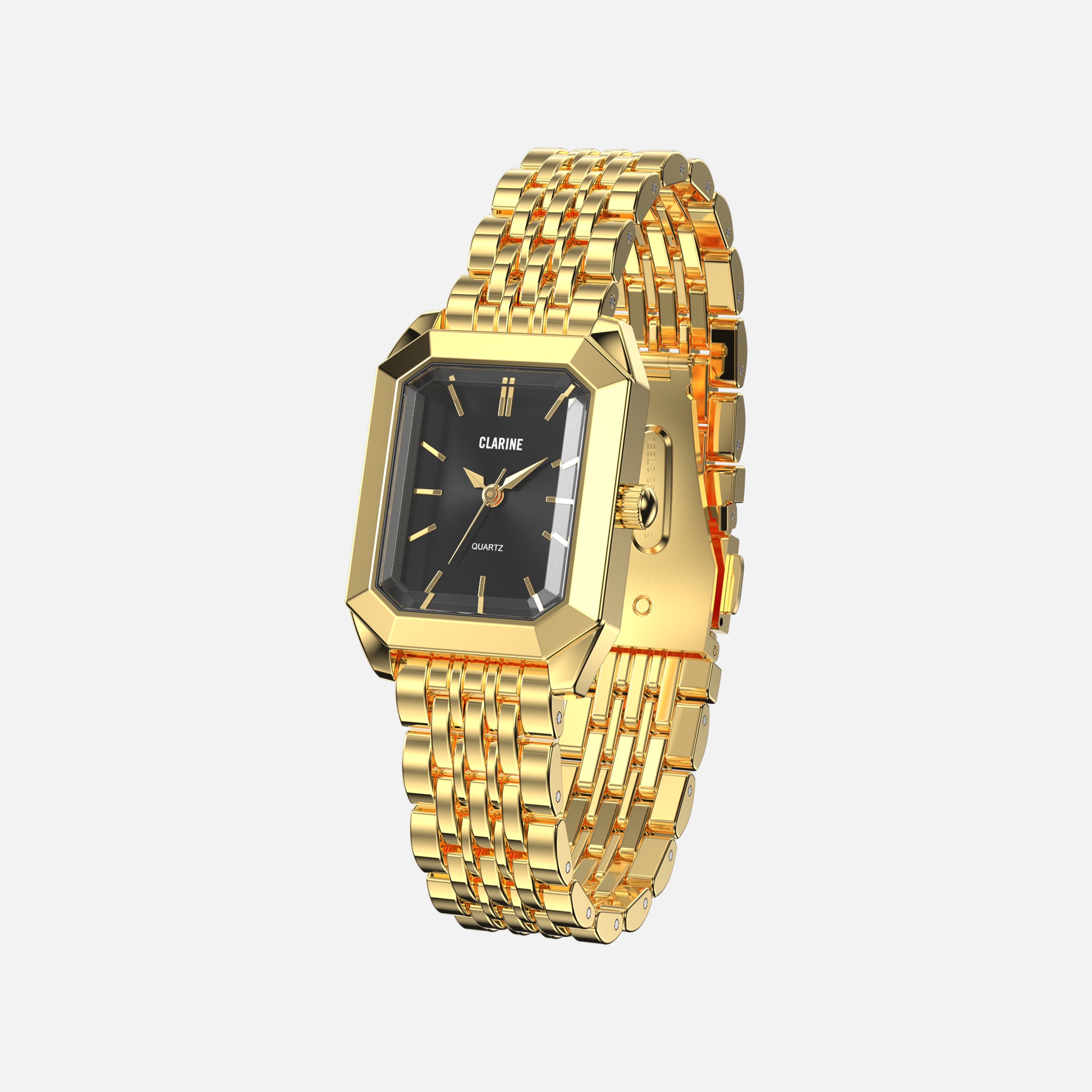 RELOJ DE PULSERA VINTAGE PARA MUJER EN ACERO INOXIDABLE