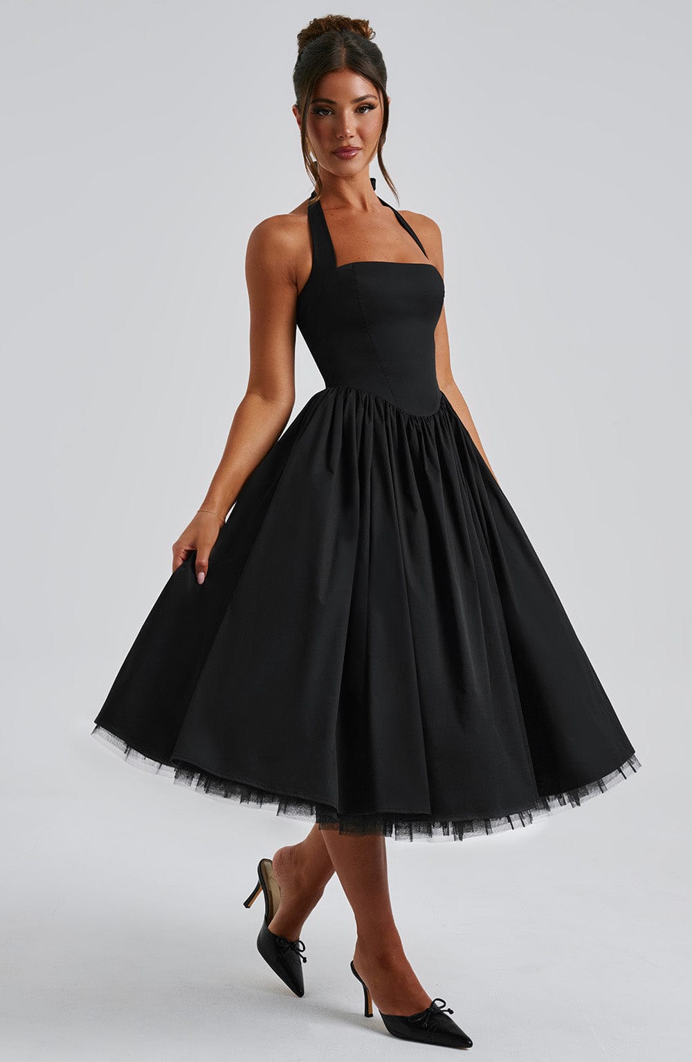 VESTIDO MIDI CRESSIDA
