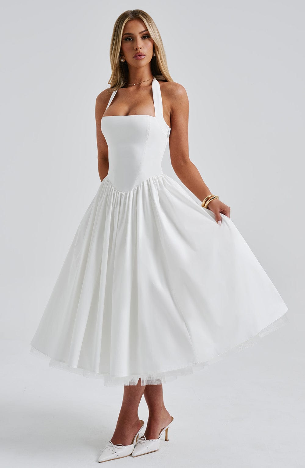 VESTIDO MIDI CRESSIDA