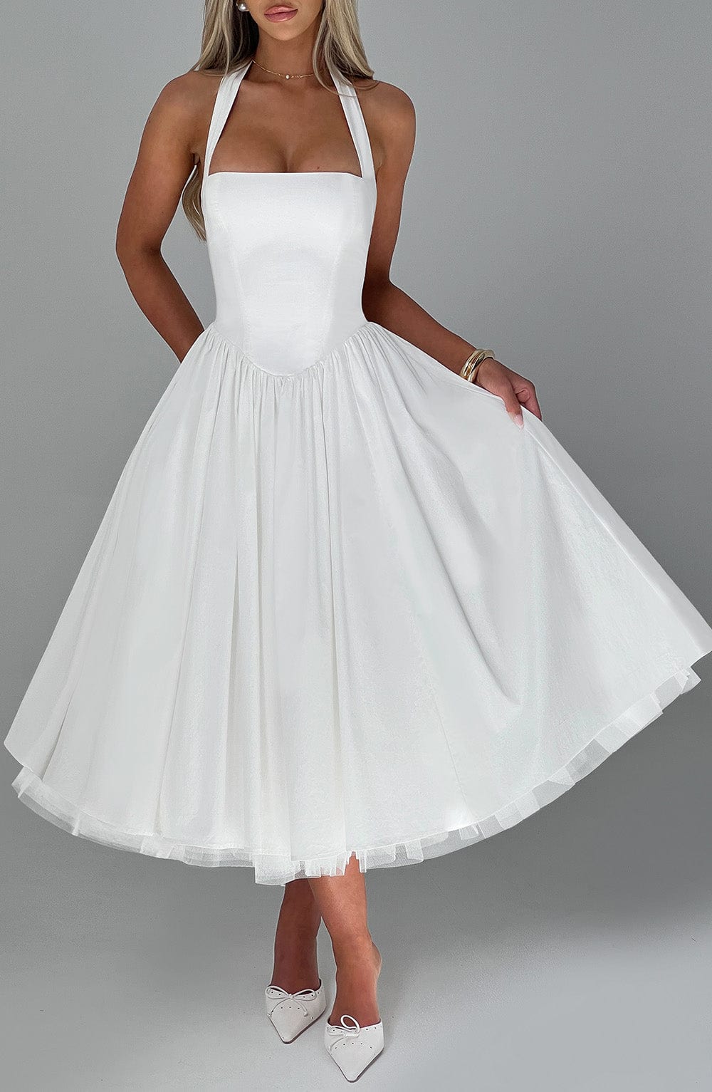 VESTIDO MIDI CRESSIDA