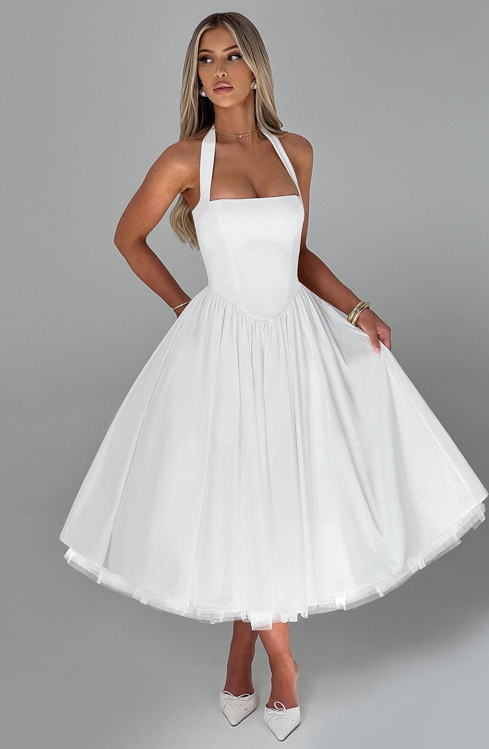 VESTIDO MIDI CRESSIDA