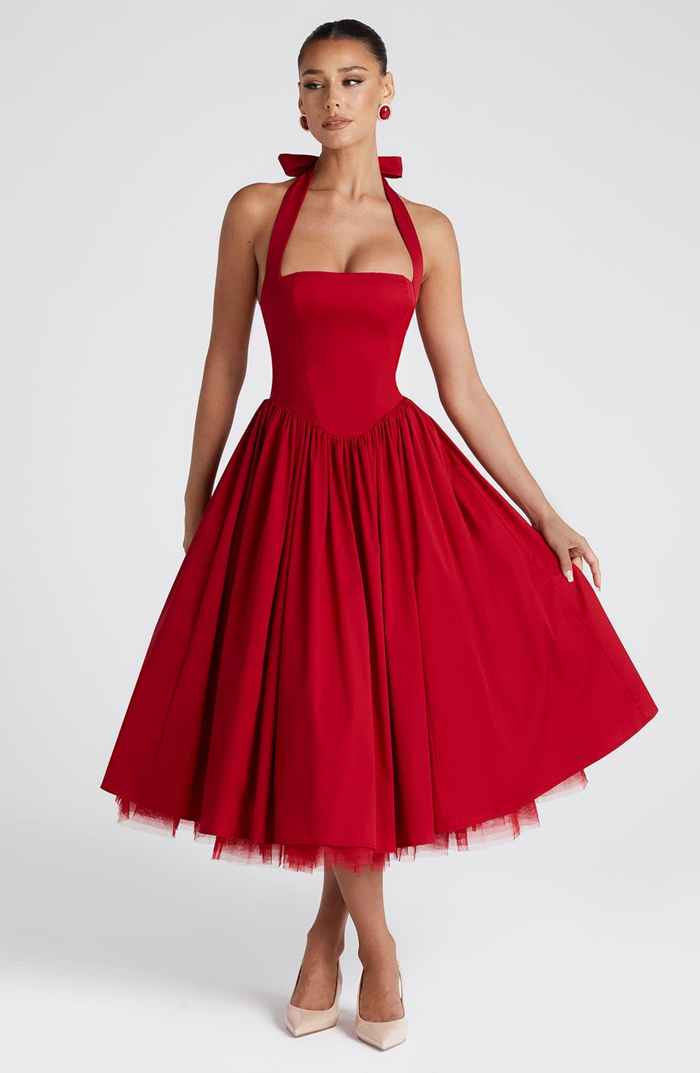 VESTIDO MIDI CRESSIDA