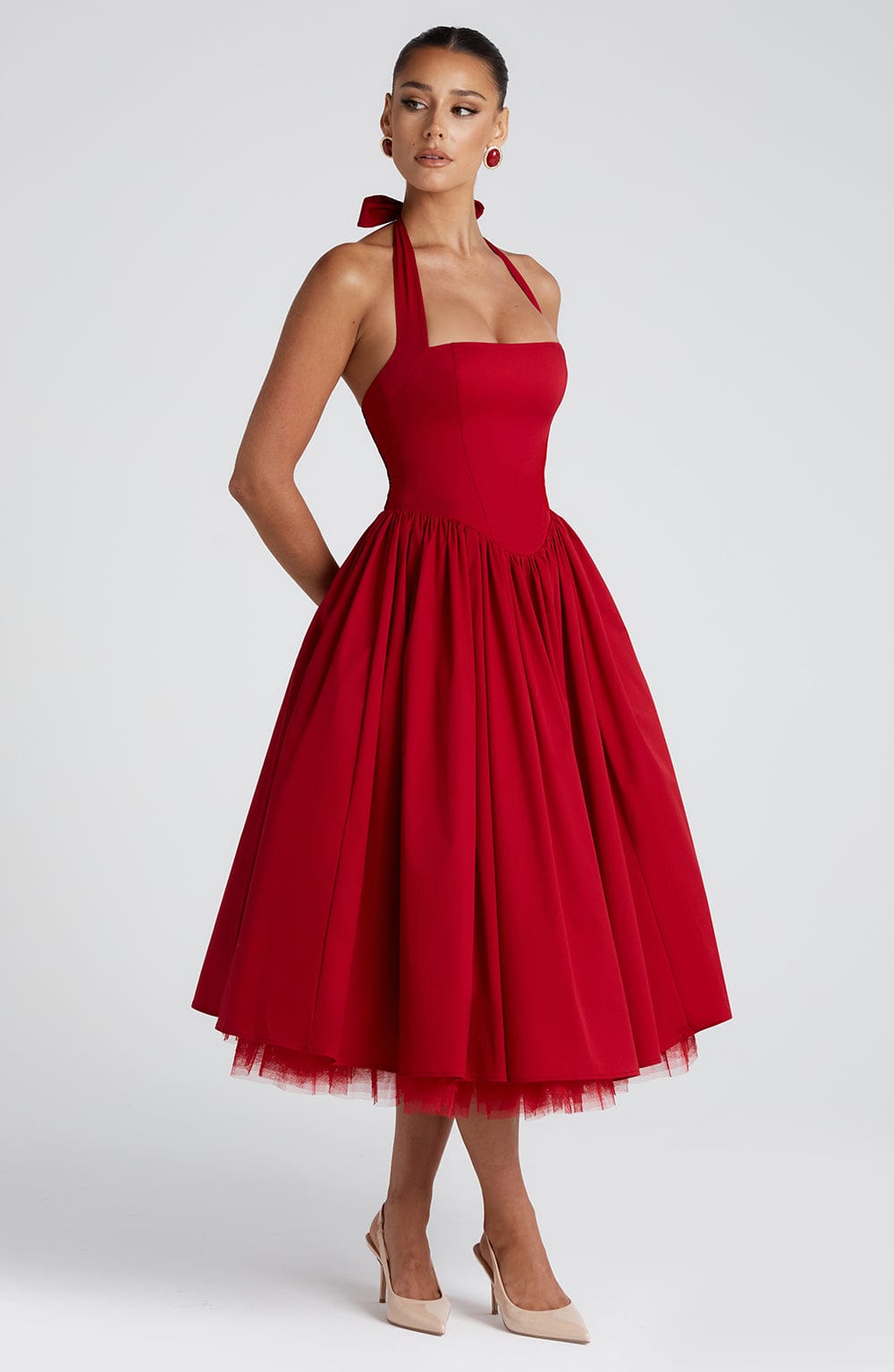 VESTIDO MIDI CRESSIDA