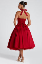 VESTIDO MIDI CRESSIDA