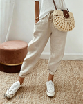 💕 ÚLTIMO DÍA - 50% DE DESCUENTO 💕 PANTALONES CASUALES DE ALGODÓN Y LINO PARA MUJER