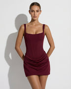 KANDORA | Vestido Mini Reloj de Arena