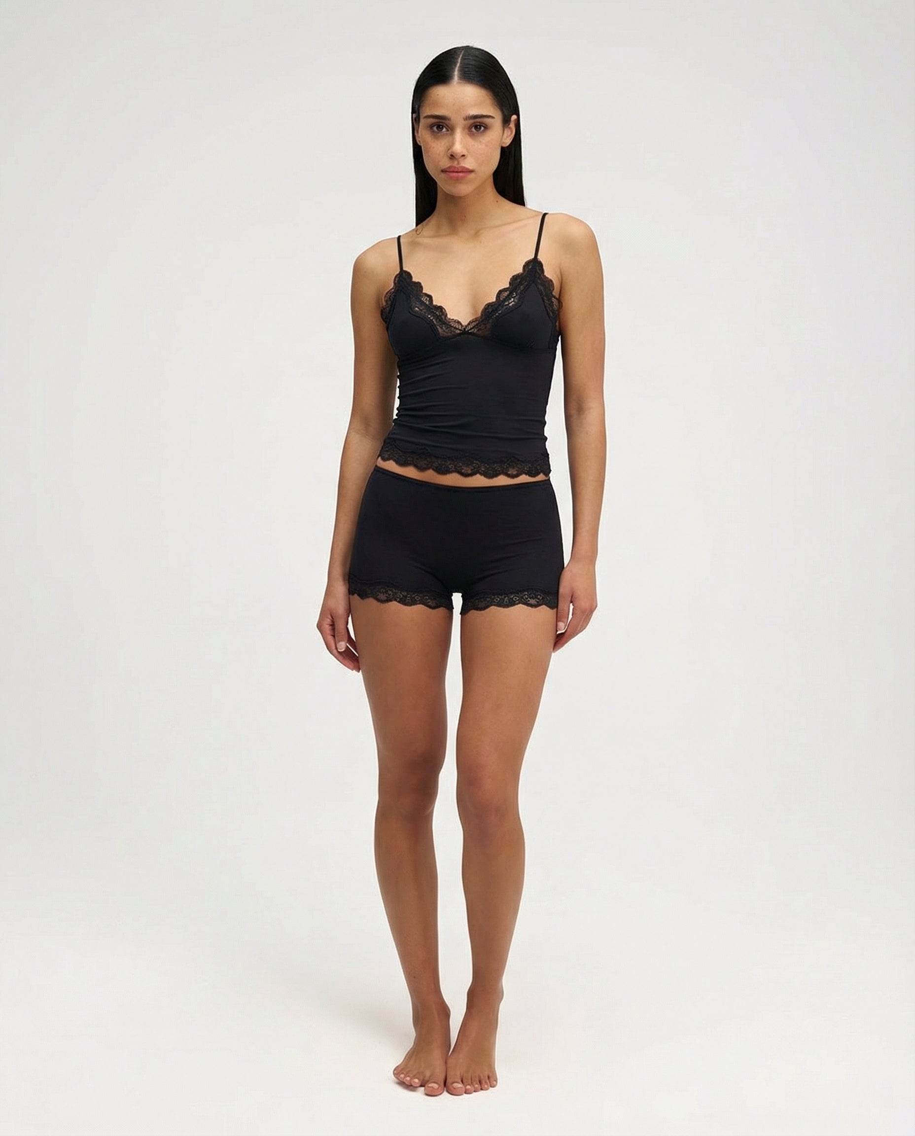 CONJUNTO DE ENCAJE NOCHES SUAVES