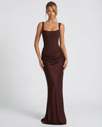 KANDORA | Vestido Maxi Reloj de Arena