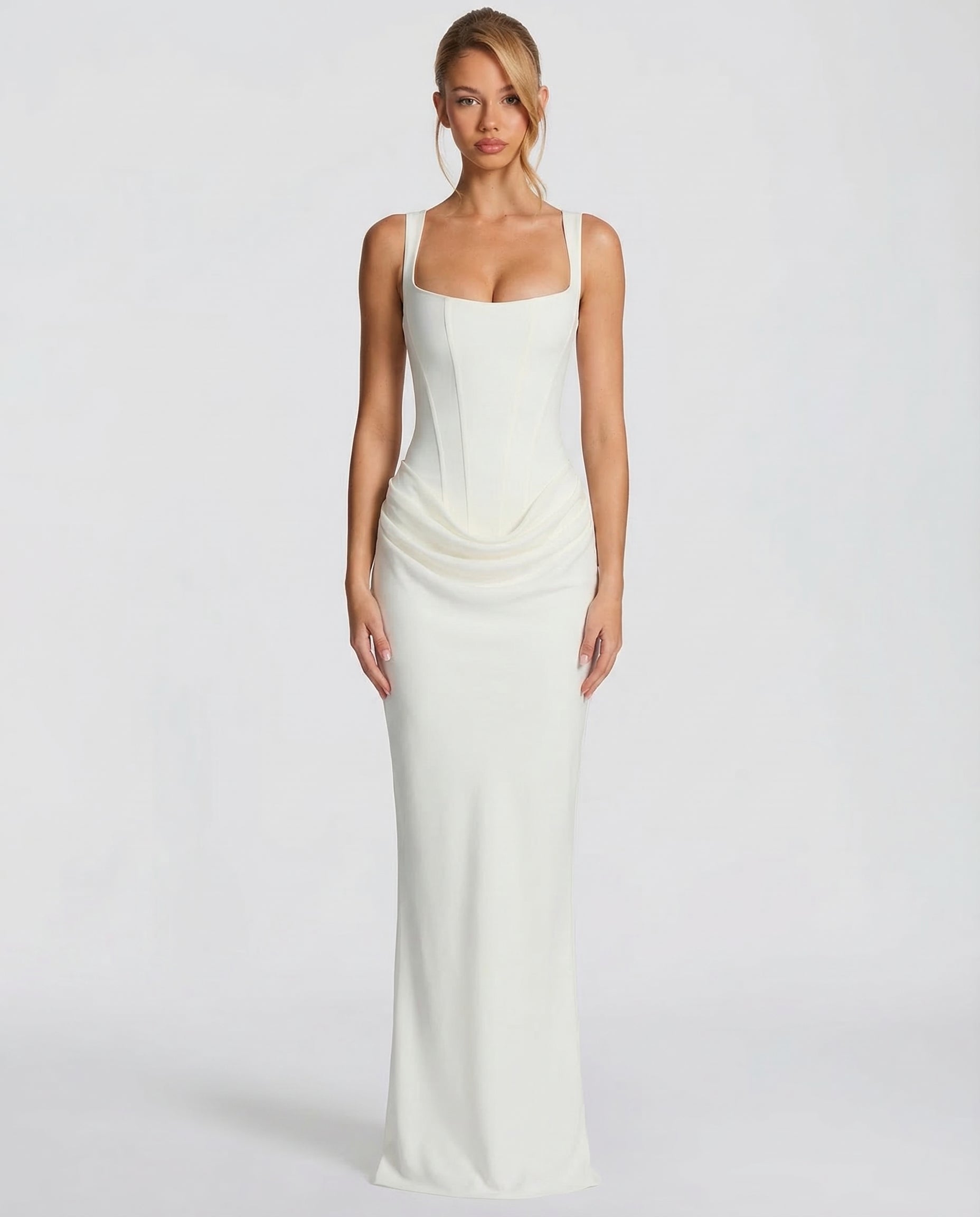 KANDORA | Vestido Maxi Reloj de Arena