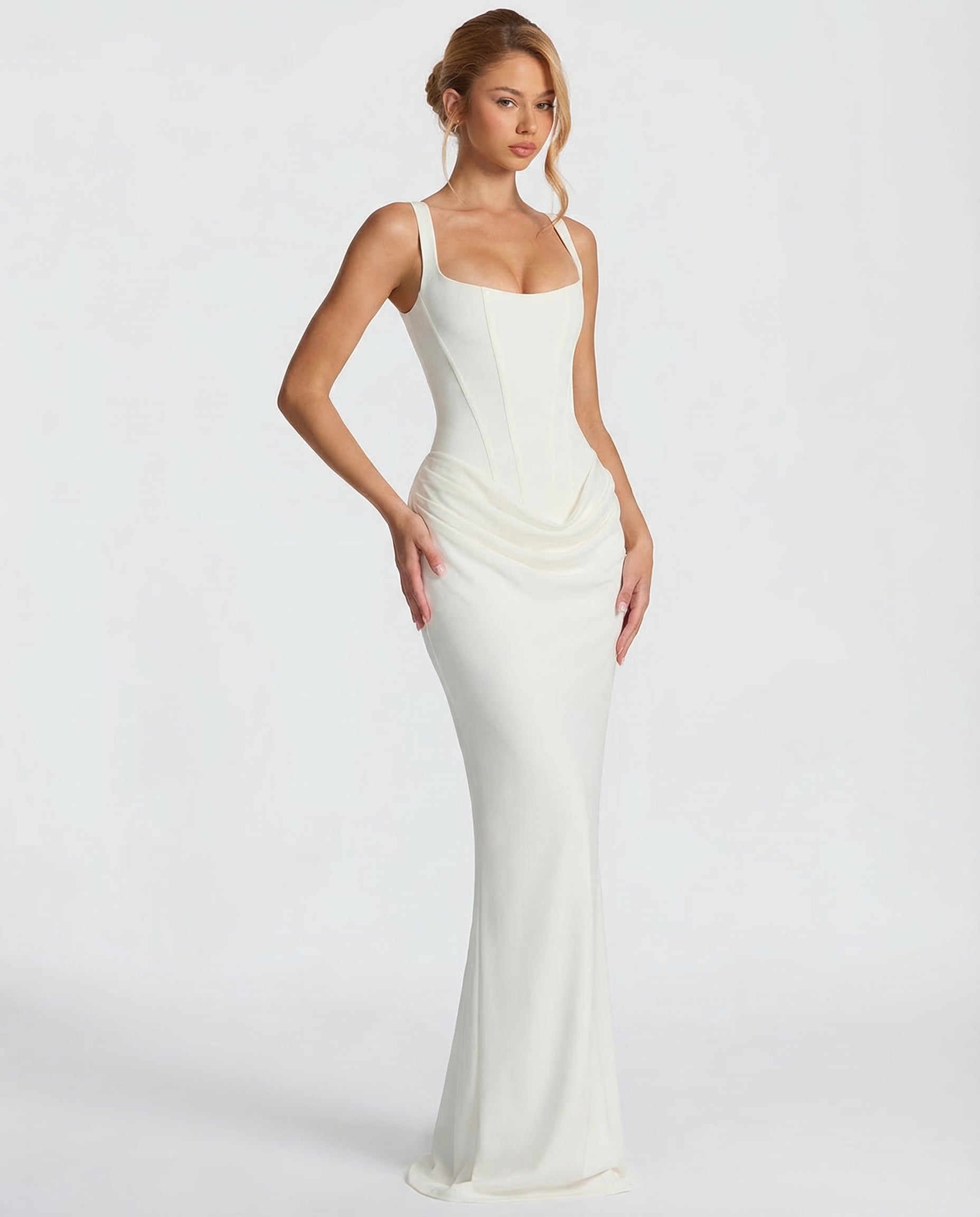 KANDORA | Vestido Maxi Reloj de Arena